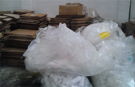 Cardboard & Polythene Waste